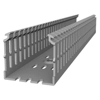 940729-1 Wiring Duct: 1 1/2 in Nom Wd, 2.2 in Slot Ht, 3 in Nom Ht, 0.2 ...