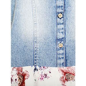 Naughty Niños Girl's Denim Shirt Dress : Amazon.in: Clothing & Accessories
