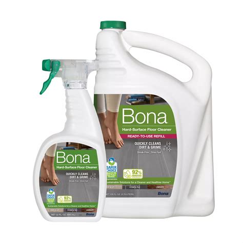 Bona Hard Surface Cleaner, 128 oz. + 32 oz. | BJ's Wholesale Club