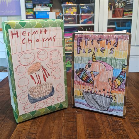 Cereal Box Volume Project at Jamie Gibb blog