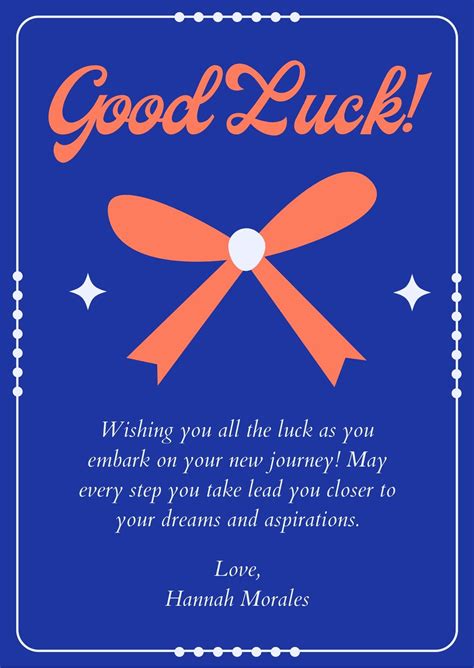 Get Free Printable Good Luck Cards Now! - Printables for Everyone