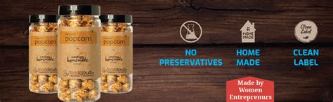 FoodCloud.in Caramel Popcorn | Sugar Syrup Coated Snacks | Crunchy and ...