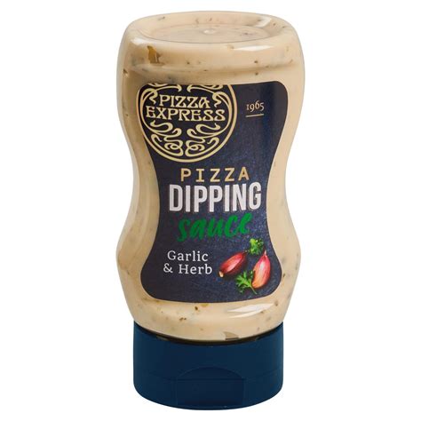 Pizza Express Pizza Dipping Sauce Garlic & Herb 255g | Table Sauce ...