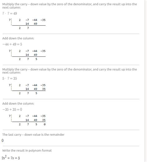 Image result for Box Method of Synthetic Division with Missing Exponents