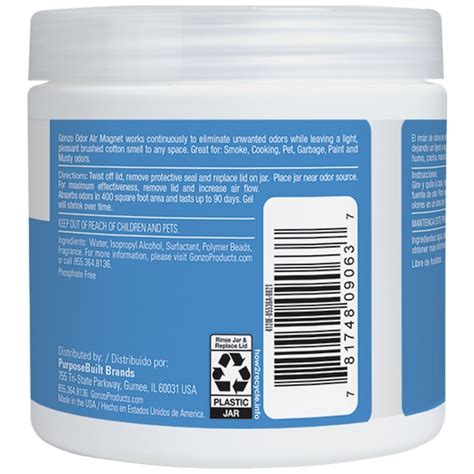 Gonzo Natural Magic 14-oz Brushed Cotton Dispenser Air Freshener 4120D ...