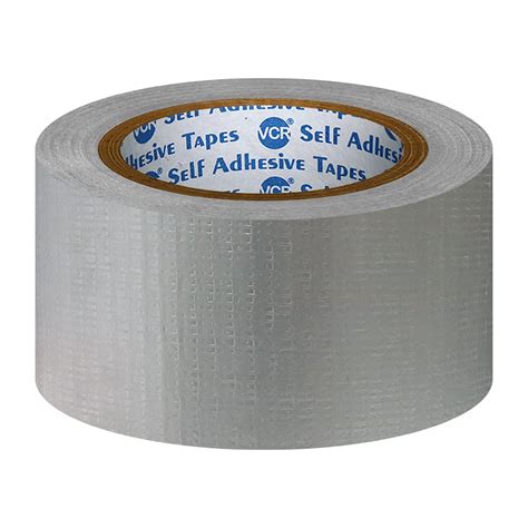 VCR Grey Duct Tape - 45 Meters in Length 48mm / 2" Width - 12 Rolls Per ...