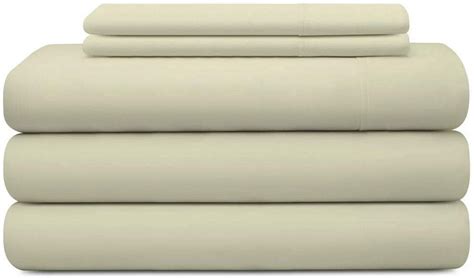 MyGiza 5-Piece Deep Pocket Elastic Split Cal King Sheets - 400 Thread ...