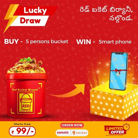 Menu at Red Bucket Biryani Nalgonda, Nalgonda