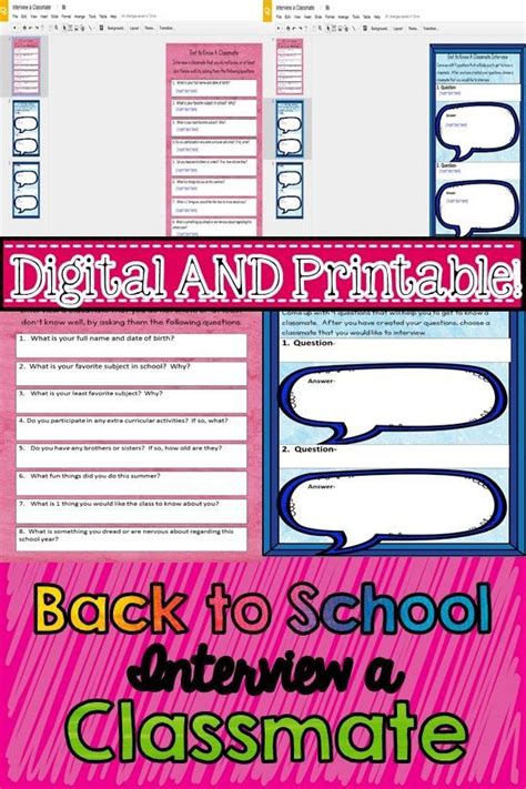 How Are You Today Class Interview Worksheet 的图像结果