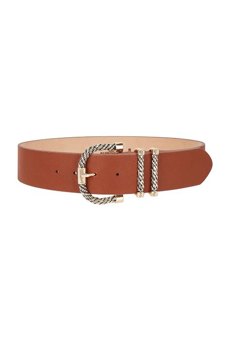 B-Low the Belt Tracy Belt in Brandy & Gold | REVOLVE