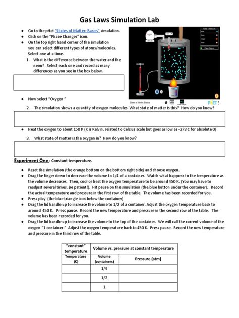 Image result for Gas Laws Experiments Simple