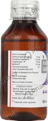 Buy S Mucolite Bottle Of 100ml Syrup Online at Flat 15% OFF | PharmEasy