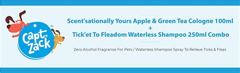 Buy Captain Zack Combo | Tick'et to Fleadom Dry Shampoo to Repel Ticks ...