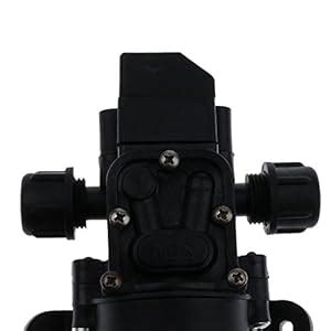 CALANDIS 12V High Pressure Auto Diaphragm Water Pressure Pump 5L/min ...