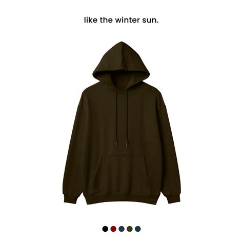 THE MINIMAL COZY HOODIE [100% Cotton] [300 GSM, Fleece Inside] – The ...