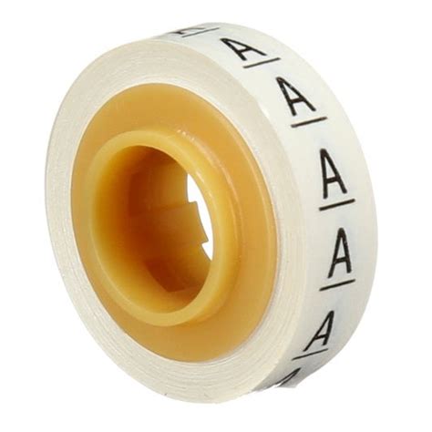 Buy 3m Sdr-a Wire Marking Tape, Scotchcode, Letter A, 5.45mm, Blkwht ...