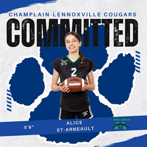 🚨 Commitment Alert — Women... - Champlain Cougars Athletics | Facebook
