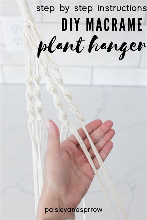 Image result for Macrame Plant Hanger Tutorial