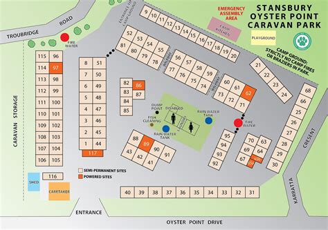 Clare Discovery Caravan Park Map