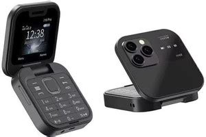 TOUCH 18 Rock X Flip Dual Sim Keypad Mobile with 1.8"Display Flip/Fold ...