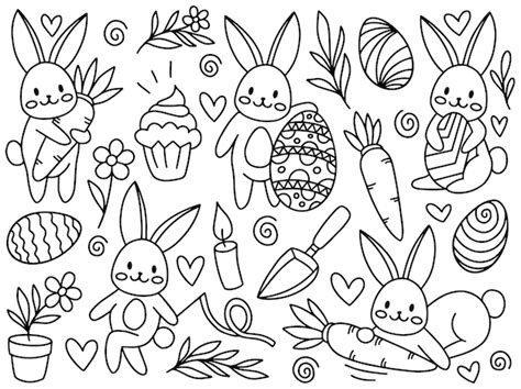 Pasen Tekenen Afbeeldingen - Gratis downloaden op Freepik