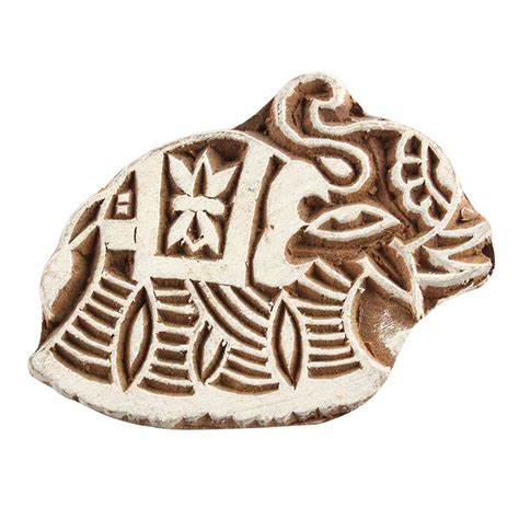Set of 1 Piece New Wooden Printing Block