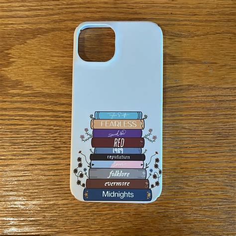 Taylor Swift iPhone 13 White Case | Diy phone case design, Taylor swift ...