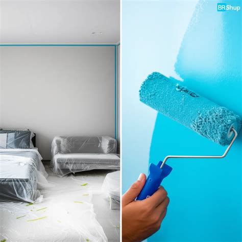 Interior Wall Painting 2BHK Begampura - Eco-Friendly