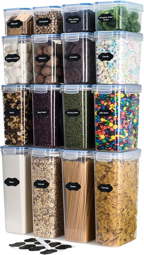 Eocooyar Airtight Food Storage Containers Set-16 India | Ubuy