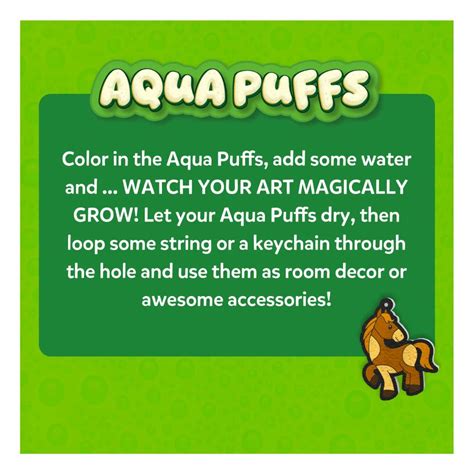 Skillmatics: Aqua Puffs - Animal Friends | 3D Art Kit – Krazy Caterpillar