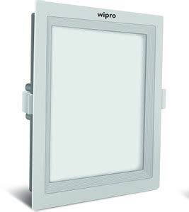 Wipro wave 6w square yellow led ceiling panel pack of-01 Downlighter ...