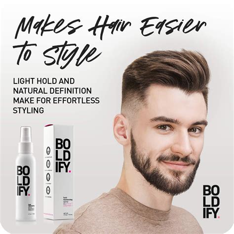 BOLDIFY Hair Thickening Spray - Instantly Thicken Hair - Stylist ...