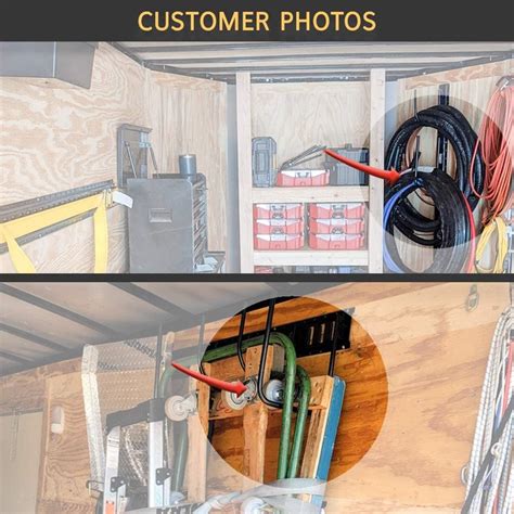 Buy DC Cargo Mall 2-Pack E-Track Large 9” U Hanger Tie Down Accessory ...