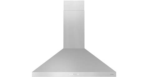 Zephyr BVE-E30CS Brisas 290 - 600 CFM 30 Inch Wide Wall Mounted Range ...