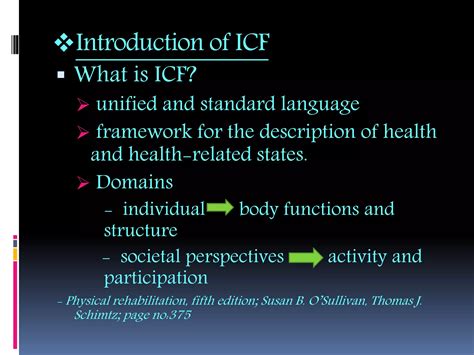 Image result for International Classification of Functioning Disability and Health