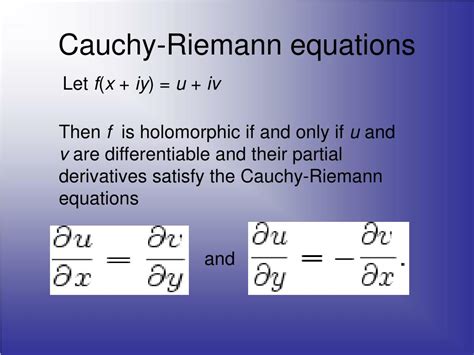 Cauchy-Riemann Equations Example 的图像结果
