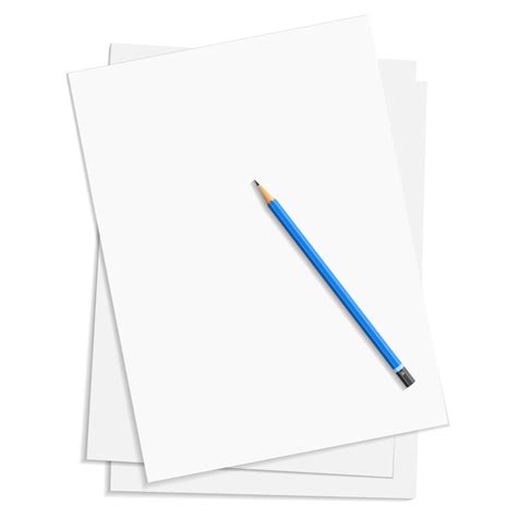 Paper and pencil 10829952 PNG
