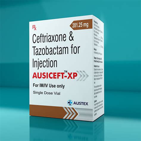 AUSICEFT XP 250 MG INJECTION Austex Pharmaceutical Pvt. Ltd.
