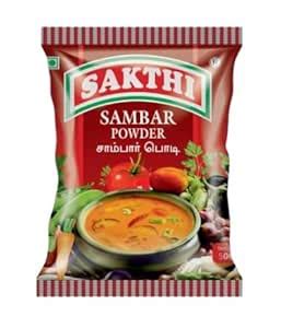 SAKTHI 500g South Indian Flavoured Sambar Powder for Cooking | 100% ...
