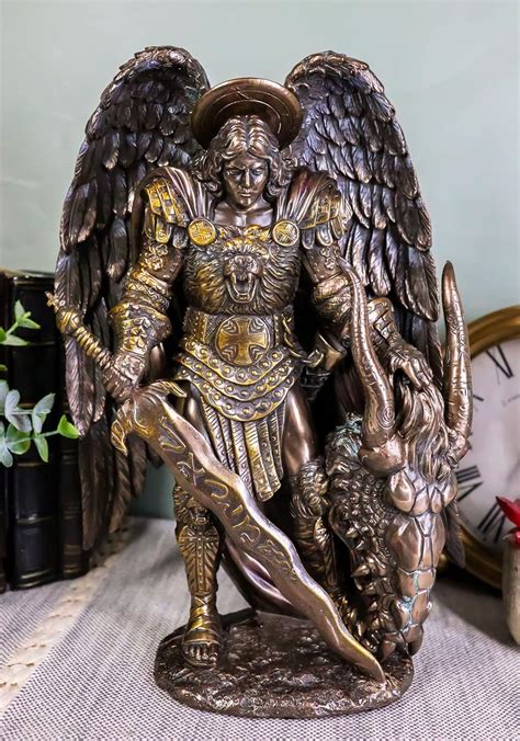 Buy Ebros Gift Catholic Church Saint Archangel Warrior Michael Holding ...