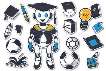 Teacher Robot Sticker 的图像结果