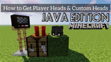How to Get a Player Head in Minecraft Java 的图像结果