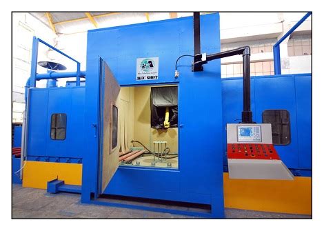 Airless Shot Blasting Machine project done by Mecshot