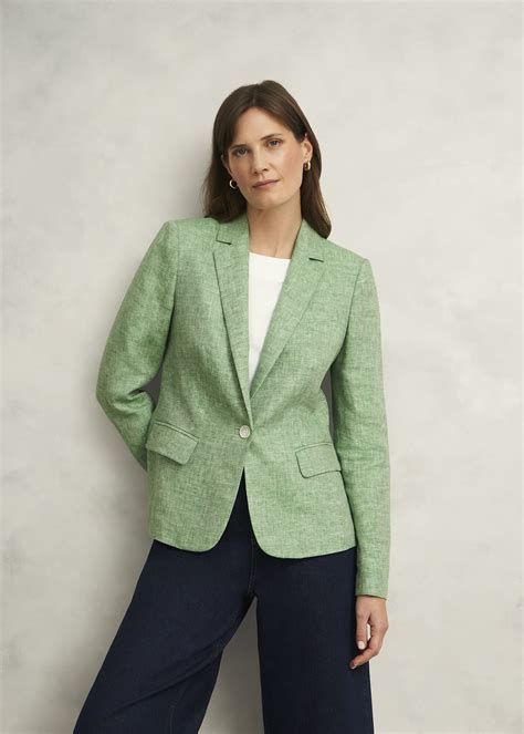 Blake Linen Jacket | Hobbs UK