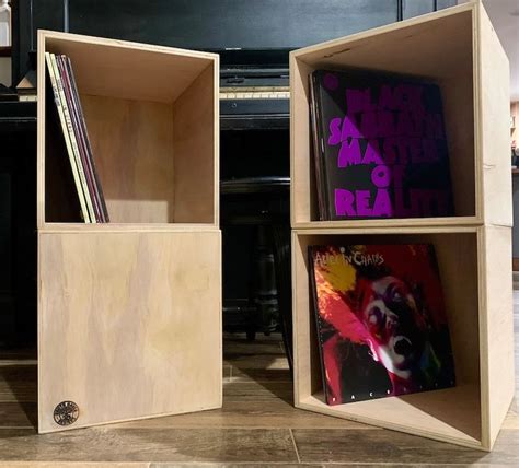 Image result for Stackable Vinyl Record Storage
