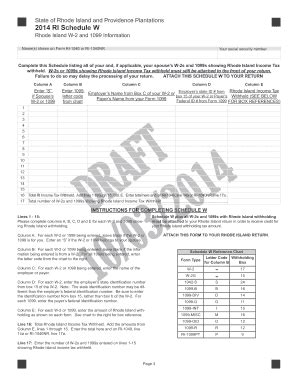 Fillable Online tax state ri 2014 1099 int fillable form Fax Email ...