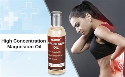 MENSOME Magnesium Oil For Joint Pain And Massage (100 Ml) : Amazon.in ...