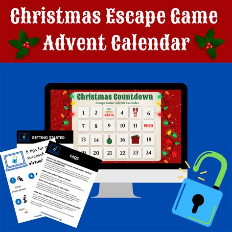 24 Day Christmas Escape Game Advent Calendar