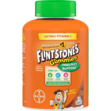 Flintstones 150 Count Gummies Kids Multivitamin with Immunity Support