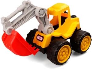 IndusBay Free Wheel excavator Truck 32 CM Construction Digger Truck Toy ...